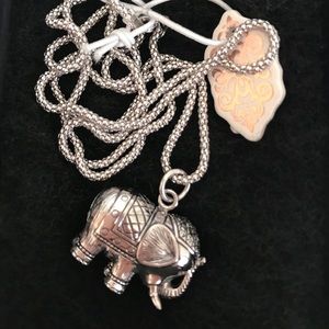 Elephant necklace. Annika Witt made in Bali